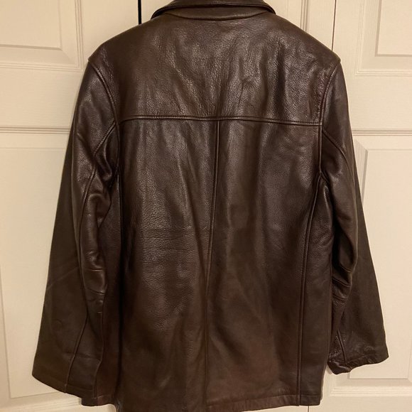 NWOT - Men's Brown Wilson's Leather Blazer - Picture 3 of 13